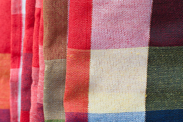 istock Closeup folded of Fabric, Thai style loincloth 534800703