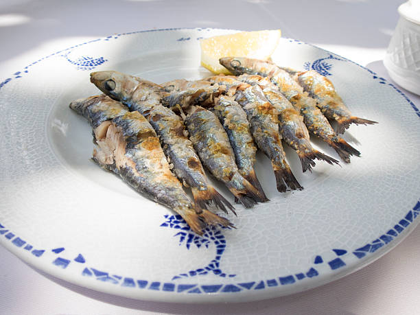 Prêt espeto sardine plat - Photo