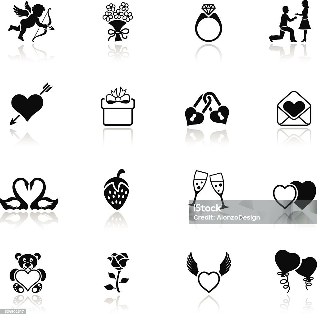 Valentine's Day Icon Set High Resolution JPG,CS6 AI and Illustrator EPS 10 included. Each element is named,grouped and layered separately. Very easy to edit. Cupid stock vector