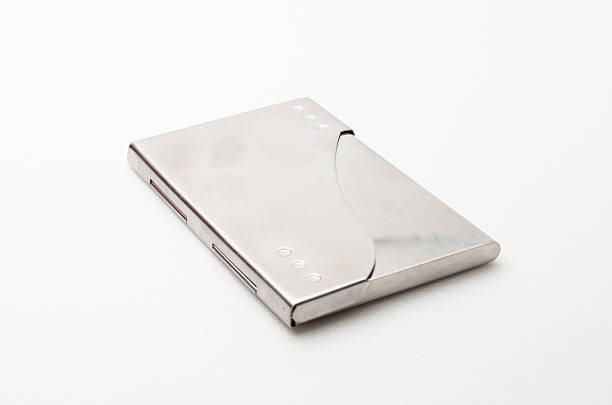 istock Business Card Holder Shoot on white Background 534803289