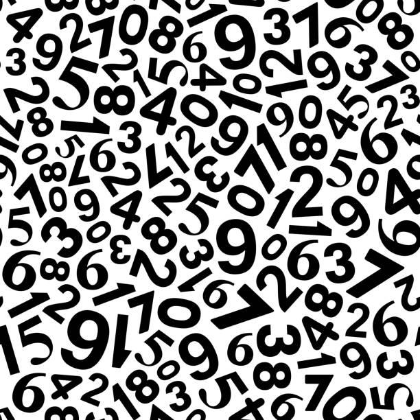 Random Number Backround 210+ Infinite Random Numbers Background Stock Illustrations, Royalty ...