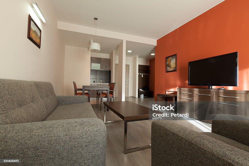 hotel room apartment interior 2015 Stock Photo