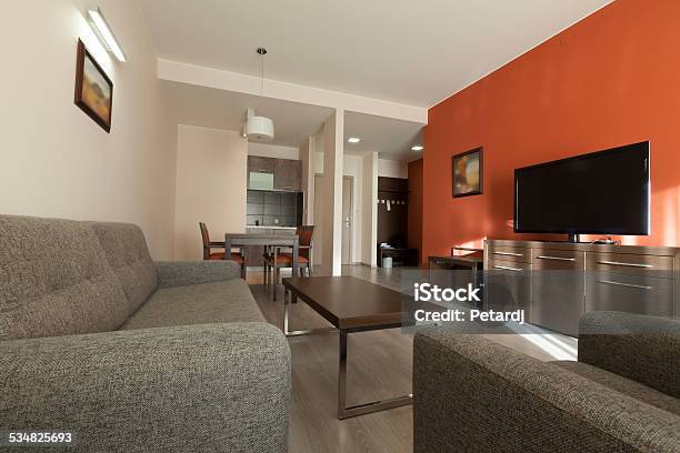 Hotel Room Stock Photo - Download Image Now - 2015, Apartment, Architecture