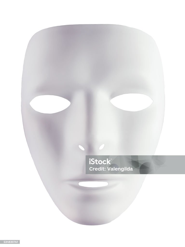 White Mask Examples White Mask Stock Photo - Download Image Now - 2015, Acting ...