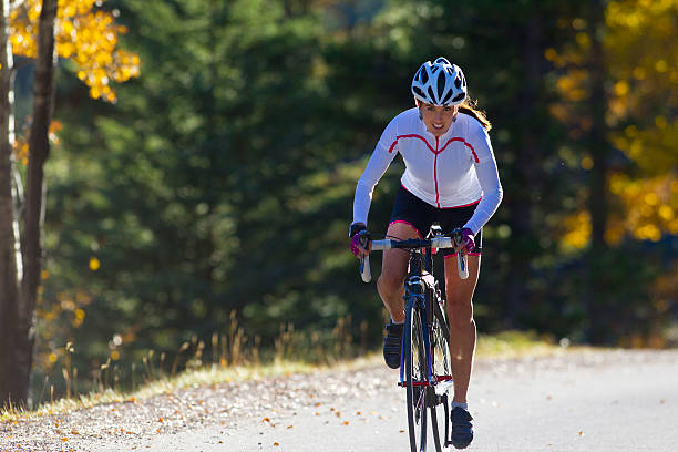 istock Road Cyclist Girl 534845015