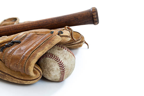 istock Vintage Baseball Equipment 534845179