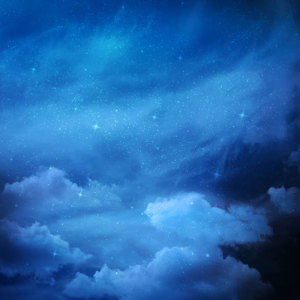 istock Stars and night sky as background 534845337