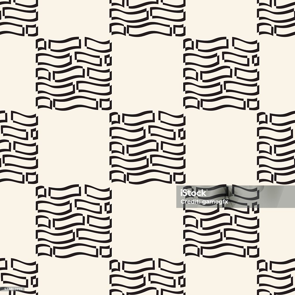 In Line Tile Set Pattern Seamless Line Pattern Tile Background Geometric Stock Illustration ...