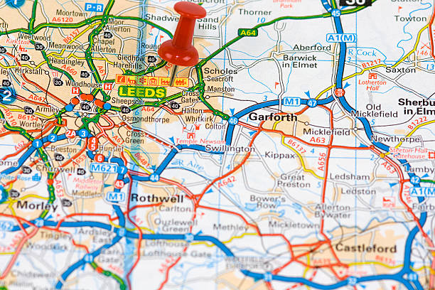 istock Street Map of  Leeds 534847805