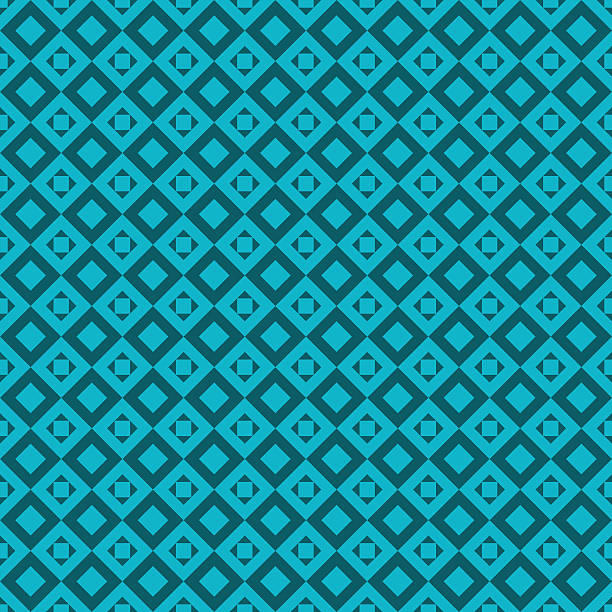 bezszwowe wzór rhombuses - wallpaper textile retro revival tartan stock illustrations