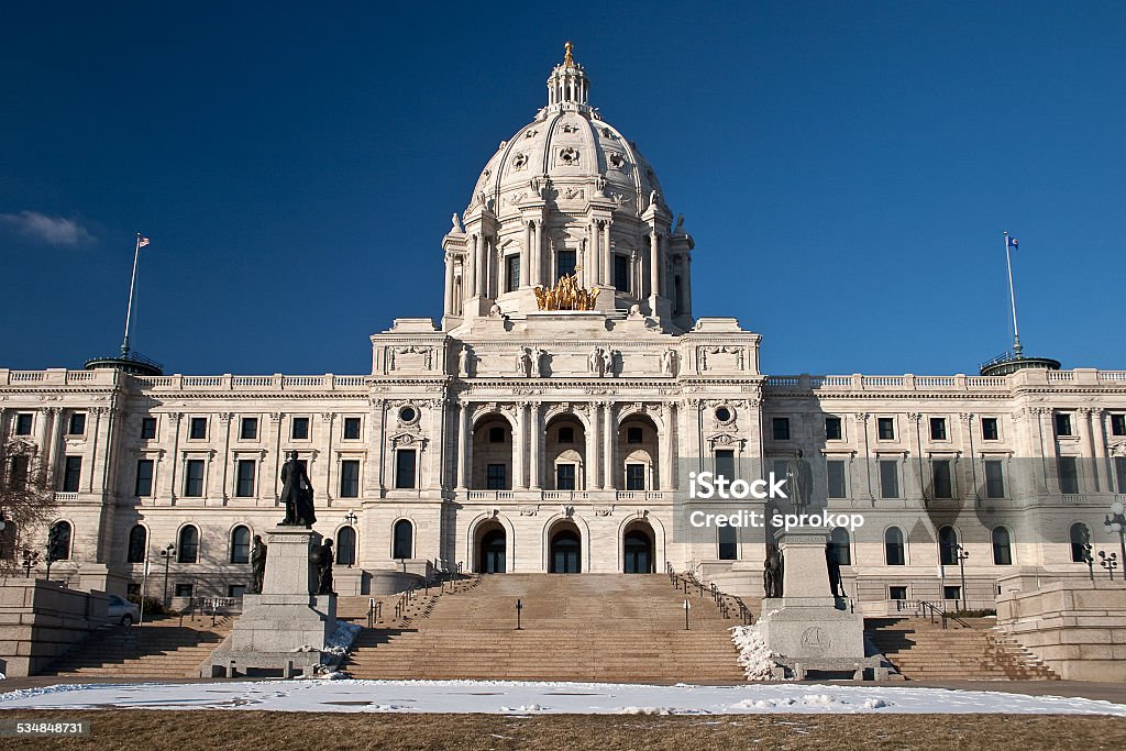 Minnesota State Capitol - Lizenzfrei Hauptstadt Stock-Foto