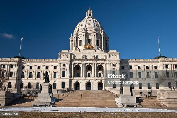 Minnesota State Capitol Building Stock Photo - Download Image Now - Capital Cities, Minnesota, St. Paul - Minnesota