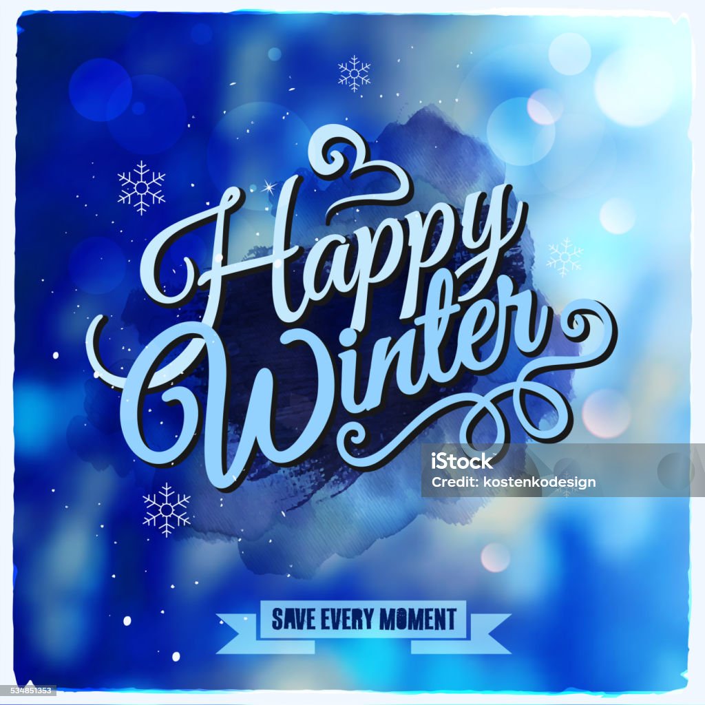 Winter Mid Week Message Creative Graphic Message For Winter Design Stock Illustration ...
