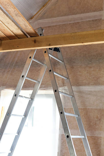istock Inside wall insulation in wooden house 534852667