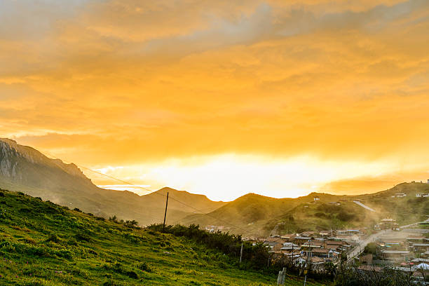 istock skyline,highland in tibet during sunset 534853217