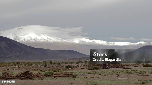 Cabin In The Mountains Of Los Andes Bolivia Stock Photo - Download Image Now - 2015, Andes, Bolivia