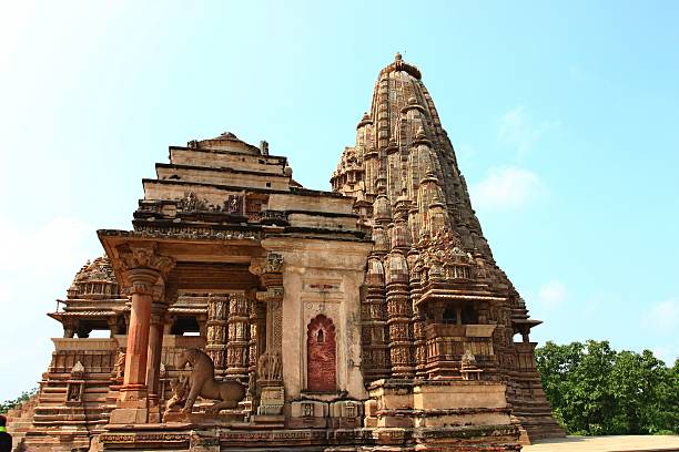 istock Khajuraho temples and their erotic sculptures, India 534862685