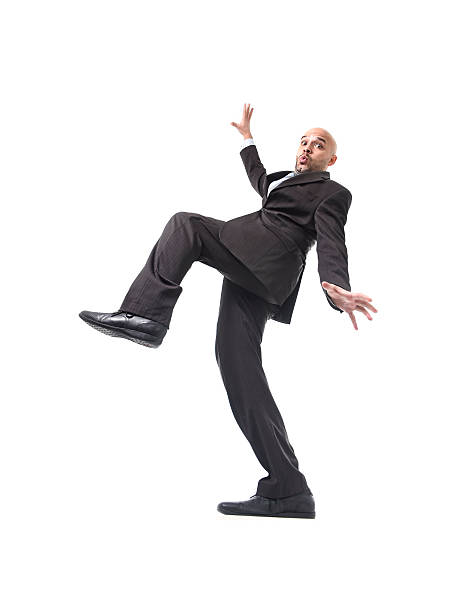istock businessman in stress keep balance in financial risk 534863871