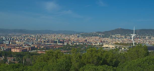 istock Aerial view of barcelona 534864773