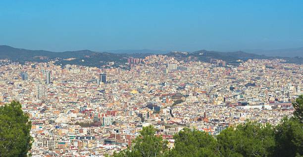 istock Aerial view of barcelona 534864801