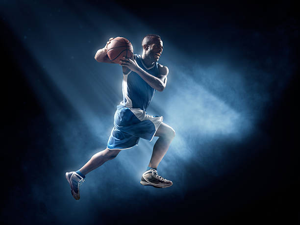 istock Basketball player in jump shot 534864961
