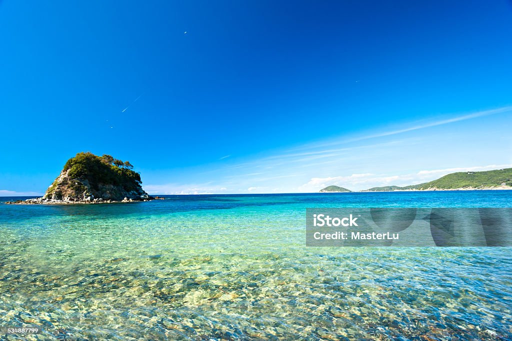 La Paolina beach, Elba island. La Paolina beach,  Elba island. 2015 Stock Photo
