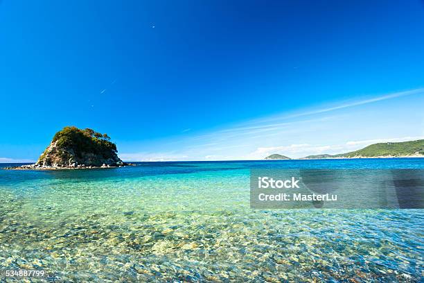 La Paolina Beach Elba Island Stock Photo - Download Image Now - 2015, Backgrounds, Bay of Water