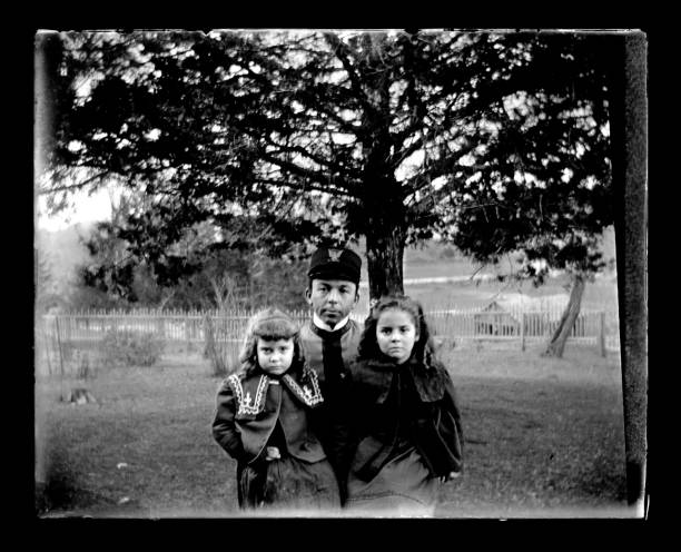 istock Military Cadet with Sisters 534888951