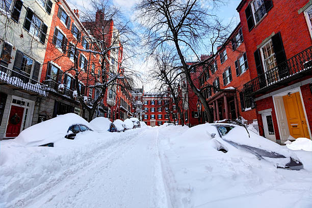 istock Boston Blizzard 2015. Snowiest Winter in Boston's History 534889215