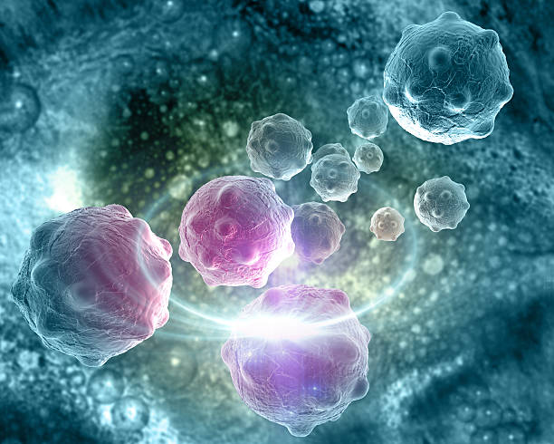 раковая клетка  - раковая клетка иллюстрации стоковые фото и изображения