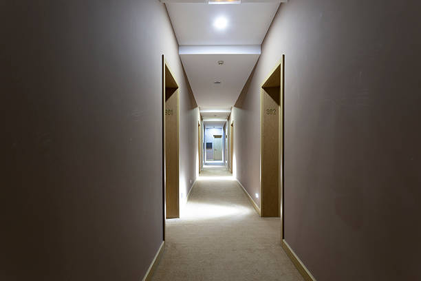istock Corridor in a hotel 534890869