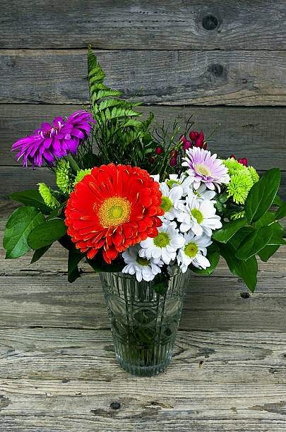 istock Vase with colorful flowers 534891509