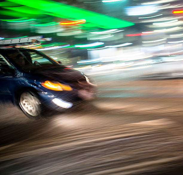 istock Car in the night 534893007