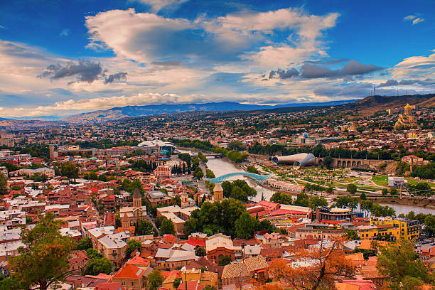 istock Panoramic view of Tbilisi 534893587