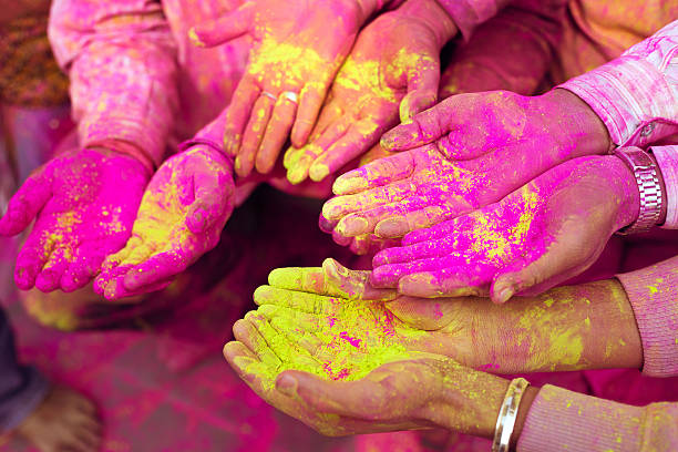 istock People celebrating Holi Fest in India 534894973