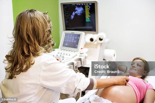 Gynecological Examination Stock Photo - Download Image Now - 2015, 30-39 Years, Abdomen