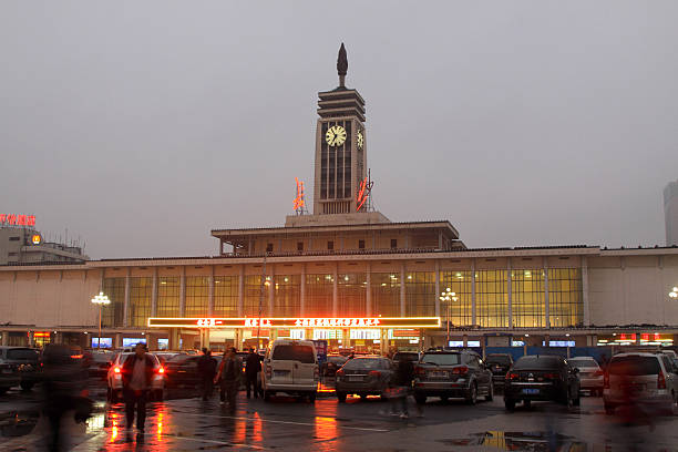 Hunan Changsha Railway Station architectural landscape, china