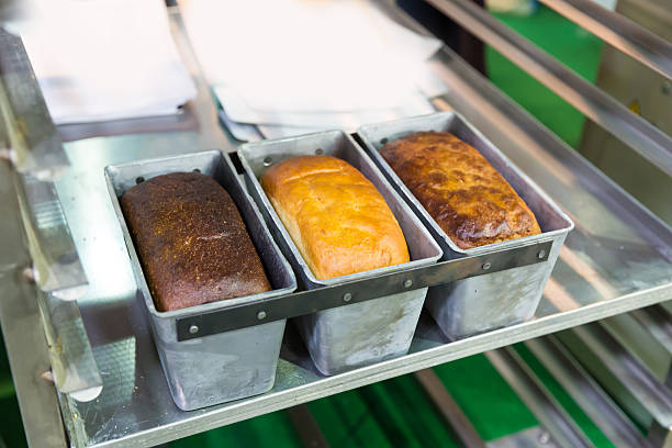 istock Loaves of bread on the shelf 534899080