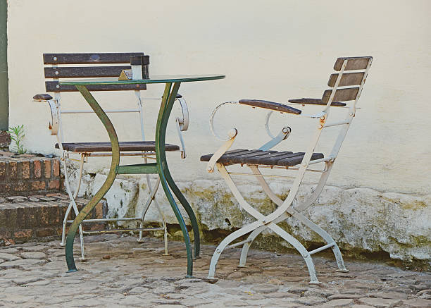 istock Antique Chairs at a winery in South Africa 534906434
