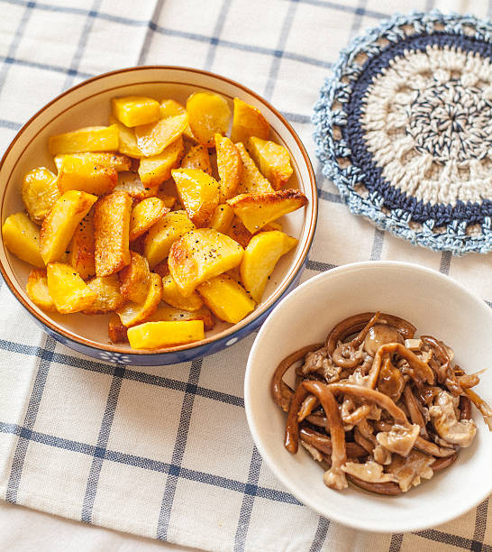 istock Baked Potatoes and Mushrooms 534921145