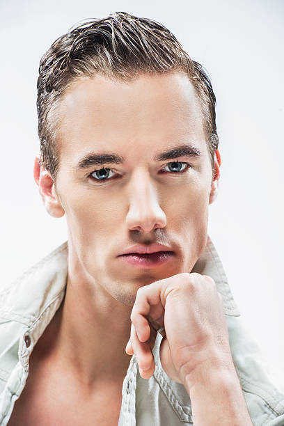 istock Fashion male model. 534923627