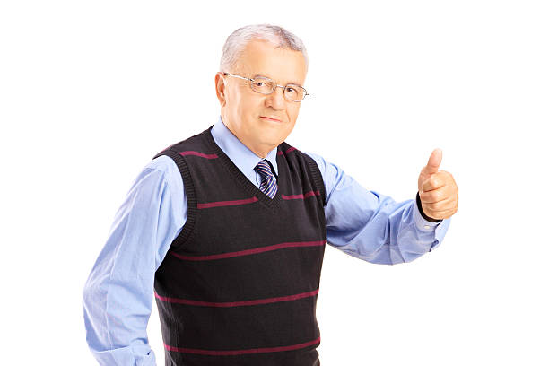istock Senior gentleman giving thumb up 534937193