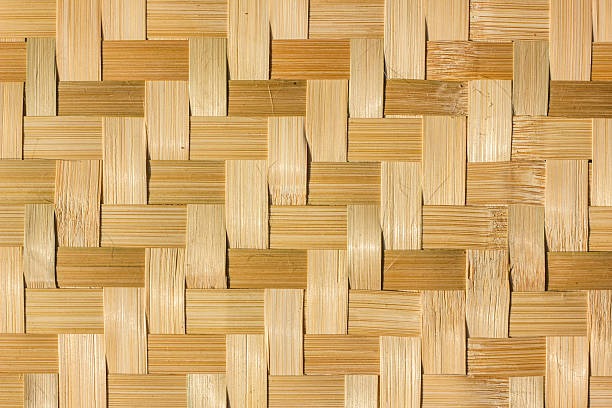 bamboo weave pattern bamboo weave pattern interlace format stock pictures, royalty-free photos & images