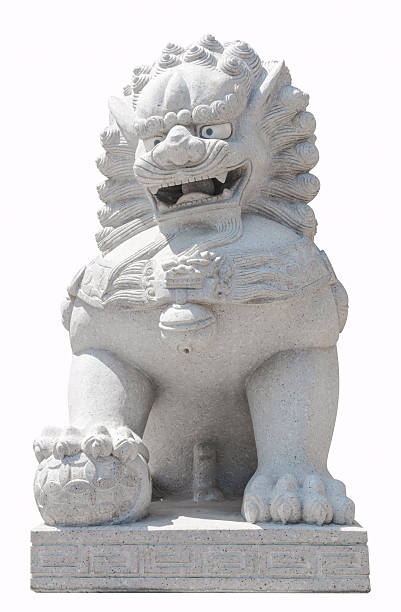 istock isolated china lion sculpture stone 534941521