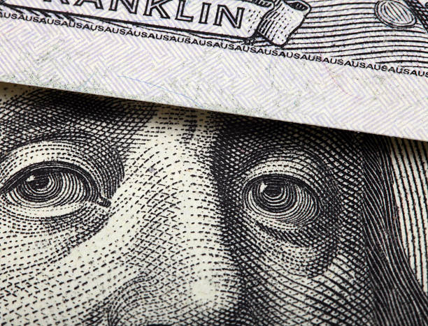 istock Detail of one hundred dollars bill. 534942497