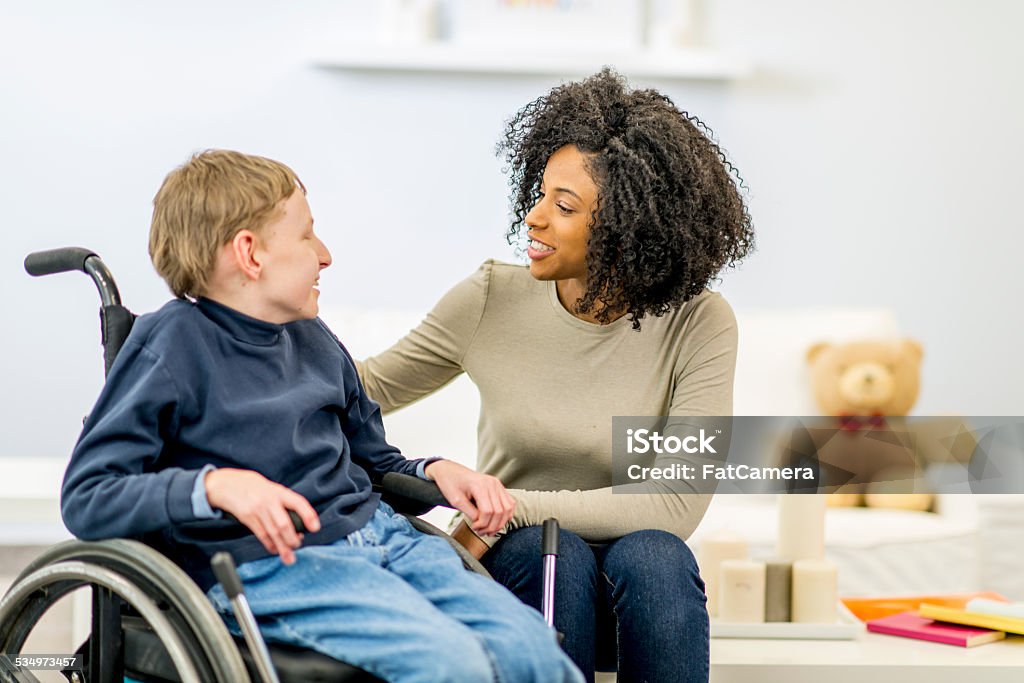 Developmental Disability Boy Boy With Developmental Disability Stock Photo - Download Image Now ...