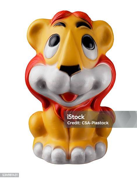 Plastic Toy Lion Stock Photo - Download Image Now - 2015, Animal, Animal Wildlife