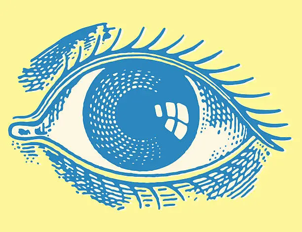 Vector illustration of Eye