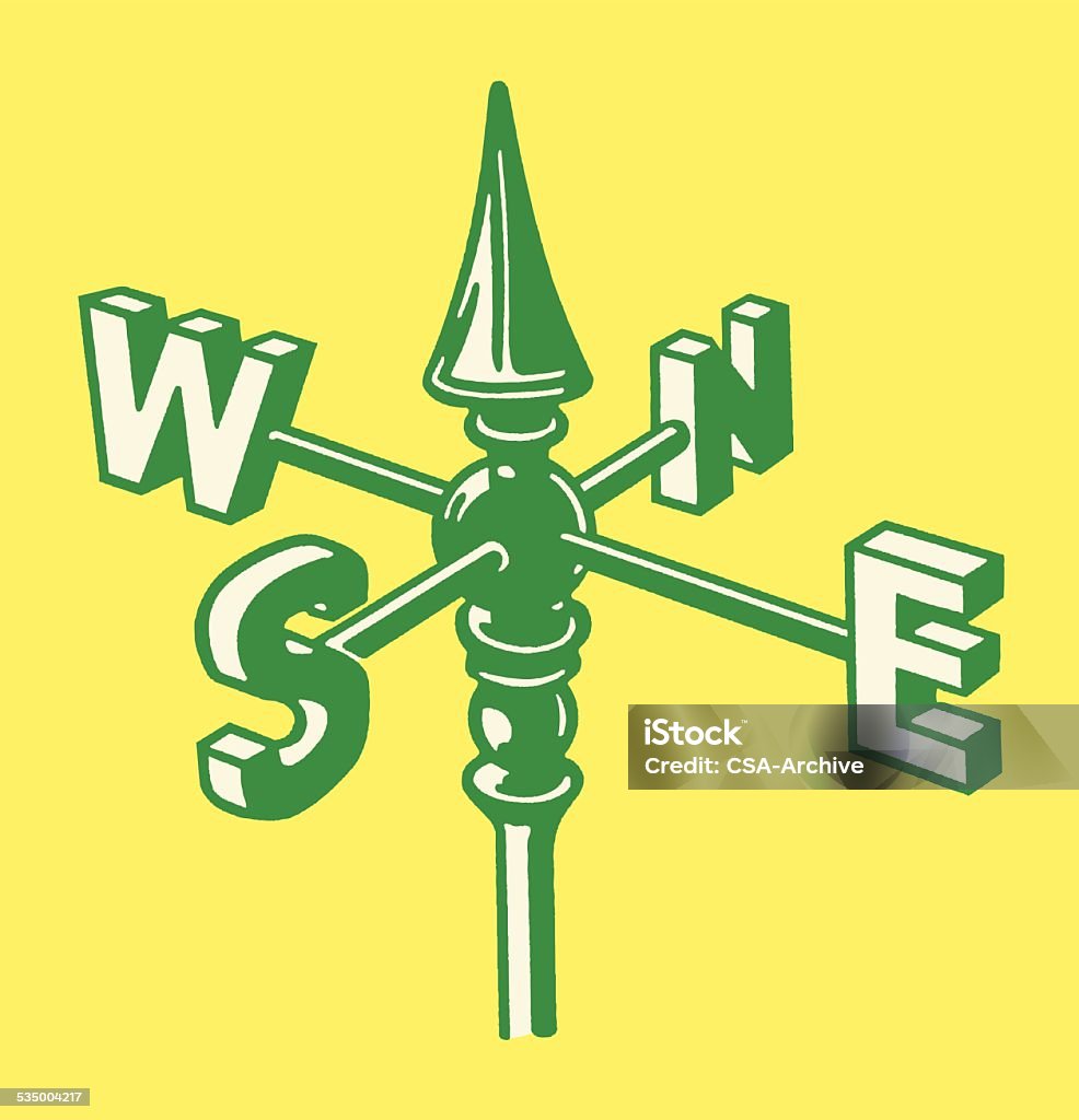 Weathervane http://csaimages.com/images/istockprofile/csa_vector_dsp.jpg 2015 stock vector
