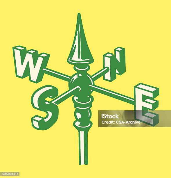 Weathervane Stock Illustration - Download Image Now - 2015, Accessibility, Direction